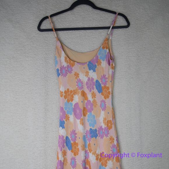 New! Charlie Holiday Daisy Midi Dress Floral Cove, size XS - Picture 10 of 16